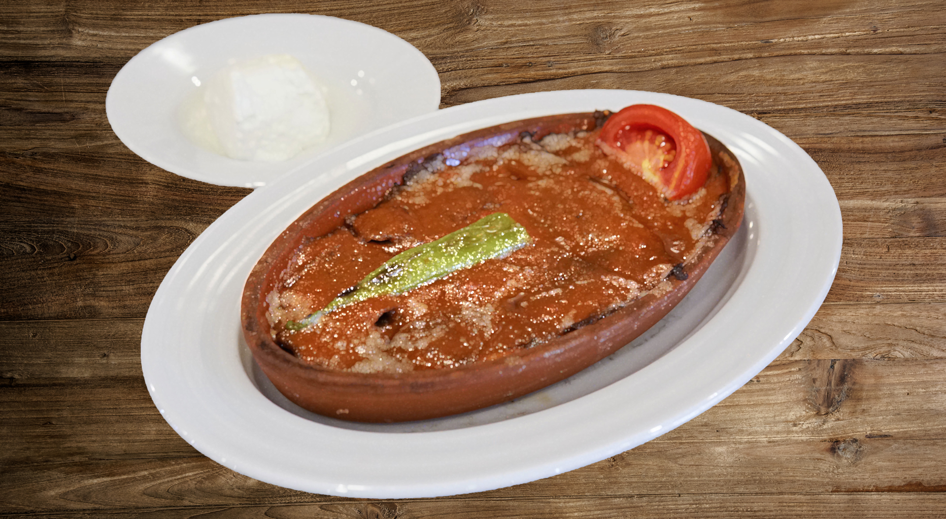 Güveçte İskender Kebap